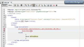 J2EE Tutorials for beginners 5 how to use jsp scriptlets in jsp pages