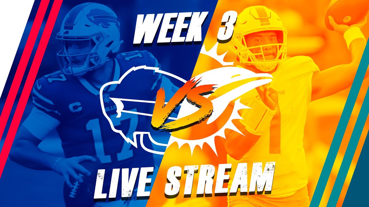 Miami Dolphins Vs Buffalo Bills Week 3 Live Stream Reaction! - YouTube