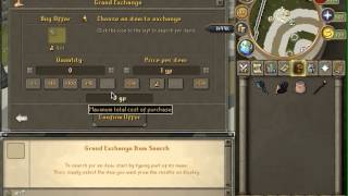 Runescape 2013 Low Money Flipping Guide (1.5M) - NO RISK