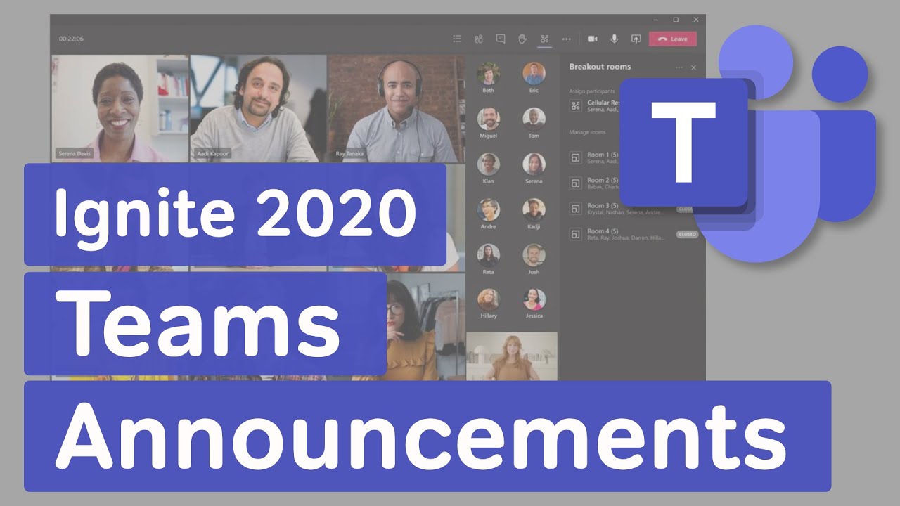 Microsoft Ignite 2020 Teams Announcements Youtube