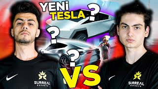 YENİ UAZ TESLA VE SPOR TESLA İNANILMAZ GÜZEL !! ( HAMSİ G İLE 1 VS 1 )