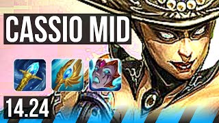 CASSIOPEIA vs KATARINA (MID) | NA Master | 14.24