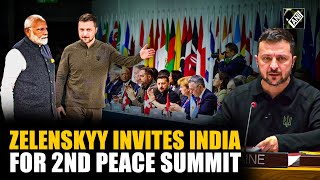 Ukrainian President Volodymyr Zelenskyy invites India for 2nd Peace Summit