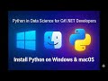 How to Install Python on Windows & macOS (Step-by-Step Guide) ?