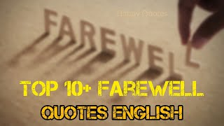 Top 10+ Farewell Quotes English lyrics Hindi Voice speech 💬 Farewell Quotes आप मेरे दोस्त रहे हैं