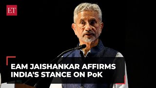EAM Jaishankar affirms India's stance on Pakistan-occupied-Kashmir: 'We will deal with it…'