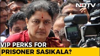 VK Sasikala Paid 2 Crores For Exclusive Kitchen In Jail, Says Prison Report