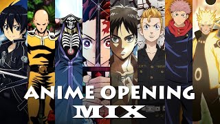 Anime Opening Music Mix | Best Anime OP All Time | Anime Opening Compilation 2024