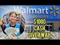 Millionaire blessed Walmart employee with $1000 cash giveaway