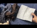 自分服 暮らしの手仕事 ハンドメイド 着物リメイク リバーシブルベストを作る 8 ポケットの古布パッチワーク刺し子 ソーイングvlog 手作り服日記