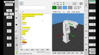 0617 HIWIN 上銀科技六軸機械手臂-迴圈的應用