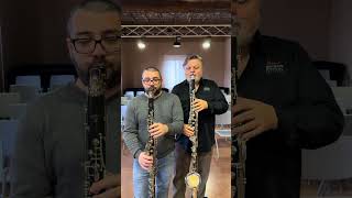 ROSSINI/MANGANI - Bass duet (excerpt) Corrado Giuffredi \u0026 Stefano Bergamini,  bass clarinets