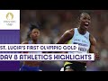 Julien Alfred stuns with gold in women’s 100m final and more 🏃‍♀️‍➡️🥇 | Day 8 Athletics Highlights