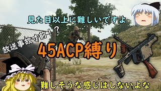 【週刊PUBG】制限付き極限バトルロワイヤル　１５縛り目【ゆっくり実況】