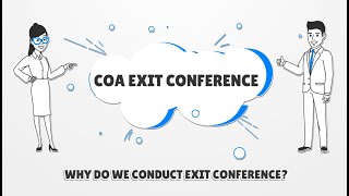 WHY DO WE CONDUCT EXIT CONFERENCE? - COA (Edited By DAN EDWARD BARRERA)