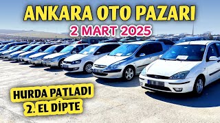 ANKARA OTO PAZARI - 2 Mart 2025 | 2. El Otomobil Fiyatları ve İkinci El Araba Piyasası | Sahibinden