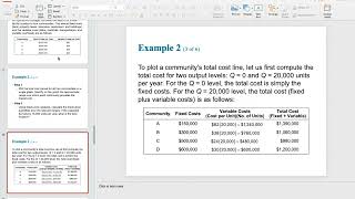 Chapter 13 Video Part 2 -- Break Even Analysis & Logistic Evaluations