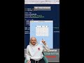 CREATE A DATE SELECTION CALENDAR with Python tkinter #shorts