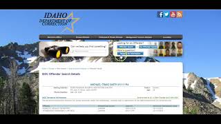 Idaho Inmate Search
