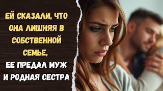 Родная СЕСТРА увела ее МУЖА и сказала, что она ЛИШНЯЯ в их жизни...