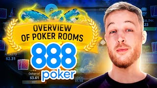 Review of 888 poker. Pros and cons. | Overview of poker rooms