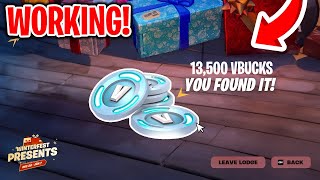 How To Get FREE VBUCKS in FORTNITE WINTERFEST 2024... (New Method!)