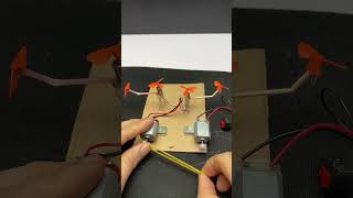 Power transfer project • Dc Motor #dcmotor #tech #project #experiment #energy #shorts #diy