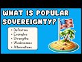 Popular Sovereignty (Explained in 3 Minutes)