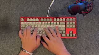 KBDFans 8X MK-III Typing Test