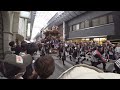 2022年 岸和田だんじり祭 宵祭 岸和田駅前パレード ak 北町