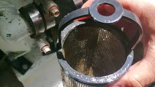 How to clean a sea strainer basket