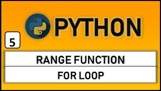 range function, in operator and for loop in python