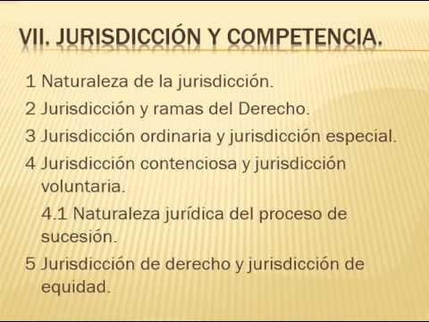 23. El Concepto De Jurisdicción. Generalidades. - YouTube