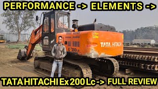 Tata Hitachi Poclane | Tata Hitachi Ex 200 Lc Review | Vicky Rawani