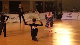 2019-02-06 Daugavpils Kulpin Nikita-Surnakova Sofiia Russia Junior I Pasodoble