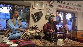 ustad Shabir khan Gullu Live connect in Hamburg Germany Accompaniment by Fridoon Miazada.