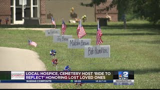 Local Hospice, Cemetery Host 'Ride to Reflect' Honoring Lost Loved Ones