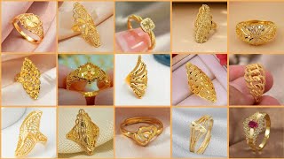 Latest Beautiful Gold Rings Designs ideas 2025 || Gold Rings Designs for women #goldrings #gold