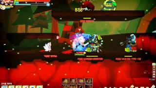 [Elsword KR] Triple Geyser hit range