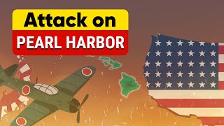 US vs Japan: Pearl Harbor Attack - Maps and Timelines in World War 2