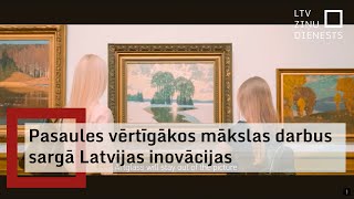 Latvijā ražots stikls sargā mākslasdarbus visā pasaulē