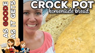 Crock Pot Homemade Bread