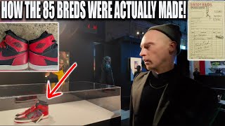 Jordan Lost and Found Creator Explains HOW The Jordan 1 85 Bred WAS CREATED!