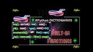 🐍📝#Python - Built-in Dictionary Function📓#python cheat sheet📝#dictionary📖 #functions#built-in#videos