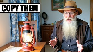 How Amish Light Their Homes WITHOUT Electricity