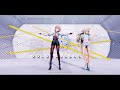 【hololive mmd】風真いろは×鷹嶺ルイ『lady crazy』【4k】