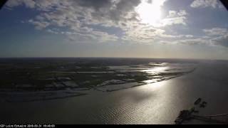 Submersion marine dans l'estuaire de la Loire le 31/03/2018