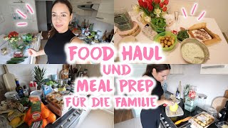 Ernährungsumstellung💪🏼😳• Meal Prep für die Familie \u0026 XXL Food Haul🥦 / Wocheneinkauf •Maria Castielle