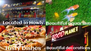 Our way to Howly new restaurant Food planet | Beautiful aquarium 🐟, Best decorations 🥳and Tasty food