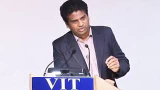 VIT Vice President, Dr. Sekar Viswanathan at the M.Tech Orientation Programme, 2013